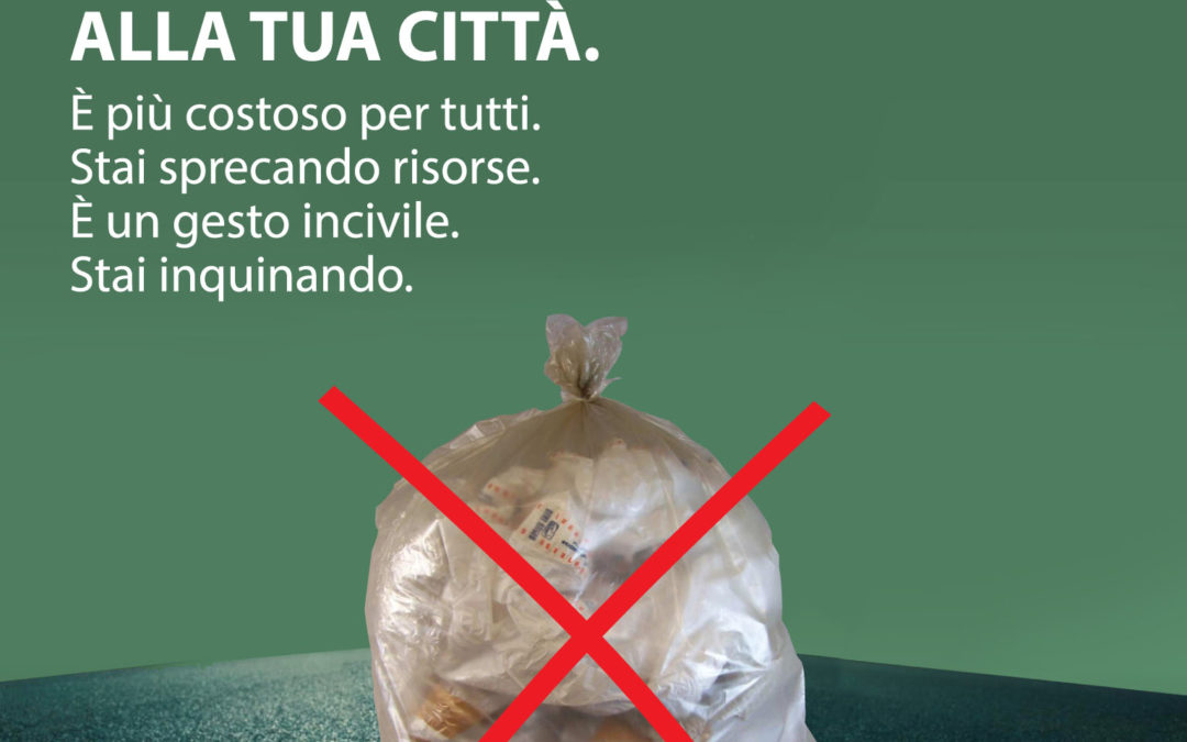 CAMPAGNA DI SENSIBILIZZAZIONE CONTRO L’ABBANDONO DEI RIFIUTI